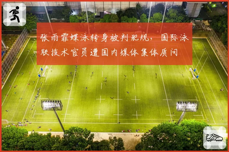 张雨霏蝶泳转身被判犯规，国际泳联技术官员遭国内媒体集体质问