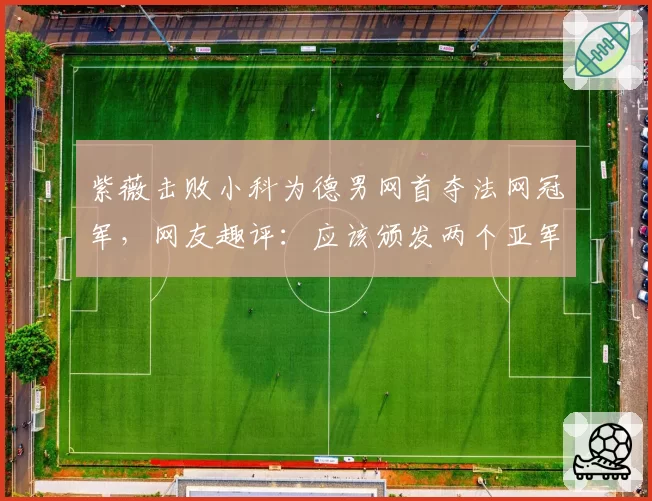 紫薇击败小科为德男网首夺法网冠军,网友趣评:应该颁发两个亚军